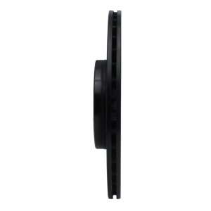 Volvo V90 Brake Rotor (1) - Rear Left - R1 Concepts - Drilled & Slotted - Black - `16-`26